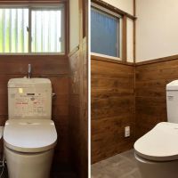 鎌倉市浄明寺四丁目の売買物件/2階トイレ｜1階トイレ｜いずれも、改修時に更新済。なんと2階は一度も使っていないとか。