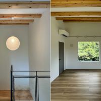 長野県北佐久郡軽井沢町の売買物件/B棟階段室と2F_BEDROOM