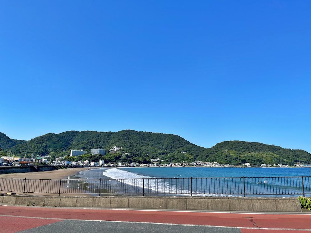 静岡県伊東市宇佐美の売買物件/宇佐美の海岸の様子