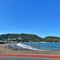 静岡県伊東市宇佐美の売買物件/宇佐美の海岸の様子