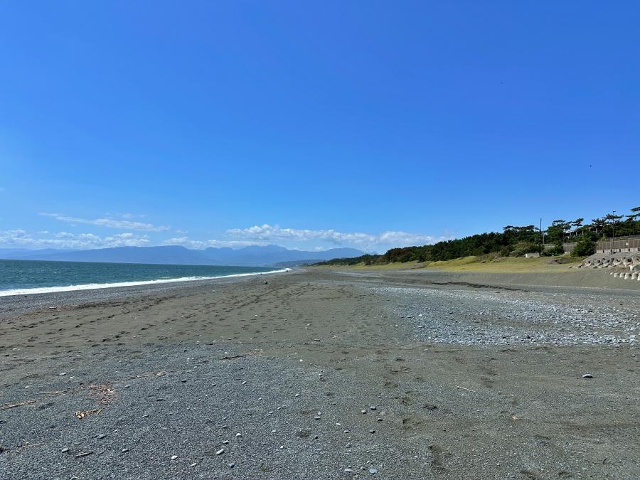 中郡大磯町大磯の売買物件/海岸｜岩場がないので貝殻は少なく、シーグラスや面白い石が落ちているそうです