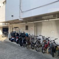 藤沢市片瀬海岸一丁目の賃貸物件/共有部│駐輪場