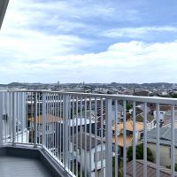 藤沢市鵠沼海岸二丁目の売買物件/バルコニー北東側の眺め