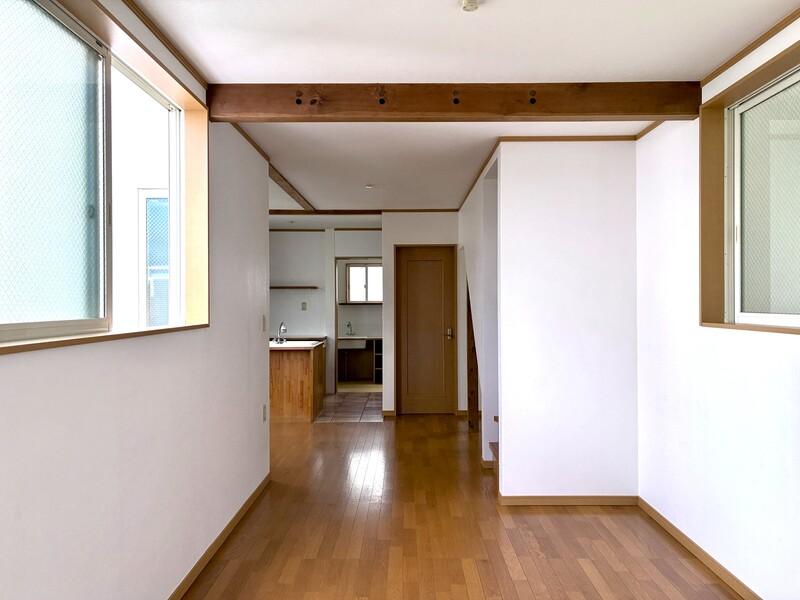 鎌倉市長谷二丁目の賃貸物件/玄関側から、奥を見たところ