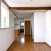 鎌倉市長谷二丁目の賃貸物件/玄関側から、奥を見たところ
