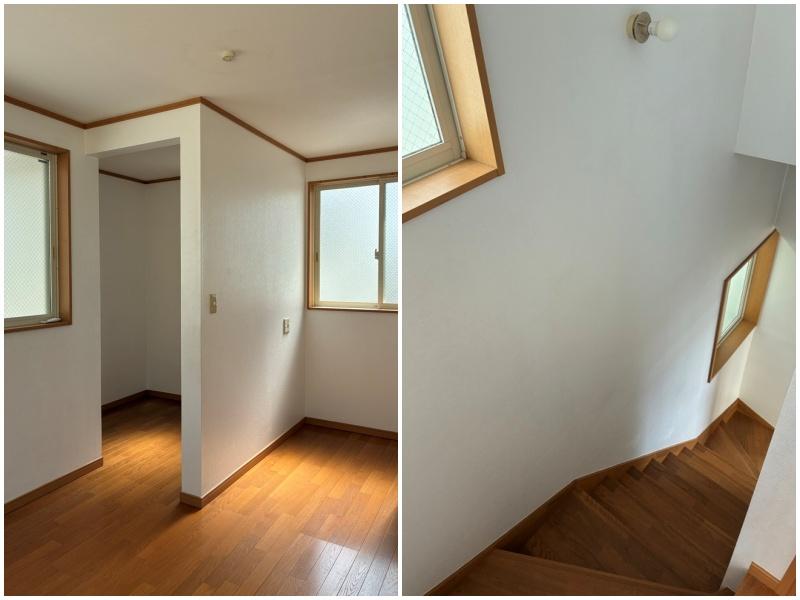 鎌倉市長谷二丁目の賃貸物件/6帖の部屋は納戸付き｜階段