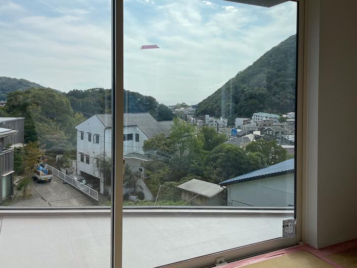 葉山町一色の売買物件/南の窓からの眺望
