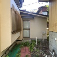 鎌倉市腰越二丁目の賃貸物件/勝手口は、壁で封じられ使用できません。