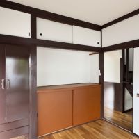 藤沢市立石一丁目の賃貸物件/1階洋室|収納の色味を統一してみたり