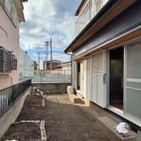 藤沢市立石一丁目の賃貸物件/庭|サッパリとした庭。ここで家具作りでもどうでしょう
