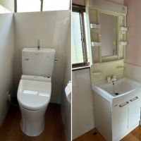 横須賀市芦名一丁目の賃貸物件/水回り｜トイレ、洗面室も更新済み。