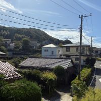 葉山町下山口の賃貸物件/眺望｜南側の景色。山との丁度良い距離感。