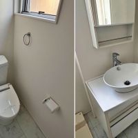 鎌倉市材⽊座五丁⽬の賃貸物件/トイレは1階、2階にそれぞれあります