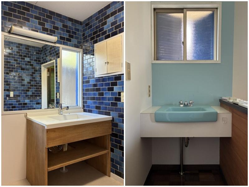 鎌倉市材木座二丁目の賃貸物件/1階の洗面|2階の洗面