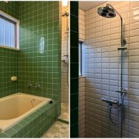 鎌倉市材木座二丁目の賃貸物件/浴室|浴室の奥のシャワーブース