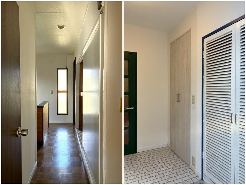 鎌倉市材木座二丁目の賃貸物件/2階の廊下(収納有)|玄関まわりの収納