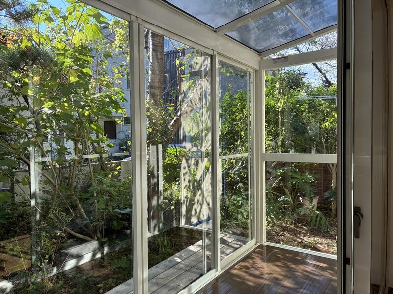 鎌倉市材木座二丁目の賃貸物件/サンルーム。これからの時期にぴったりです