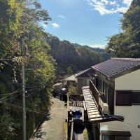 鎌倉市浄明寺四丁目の賃貸物件/眺望|細い谷間に家が並ぶ、これぞ鎌倉の谷戸と言える風景