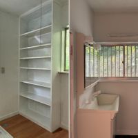 鎌倉市浄明寺四丁目の賃貸物件/左:パントリー|右:洗面室