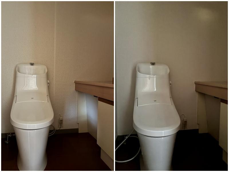 中郡大磯町東小磯の賃貸物件/トイレは各階にあります。同じタイプですね