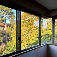 中郡大磯町東小磯の賃貸物件/この窓の納まりは、最近ではできないのだそうです