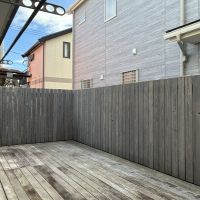 藤沢市辻堂六丁目の賃貸物件/1階のウッドデッキスペース