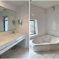 鎌倉市笹目町の売買物件/洗面台もタイル張りの素敵な意匠