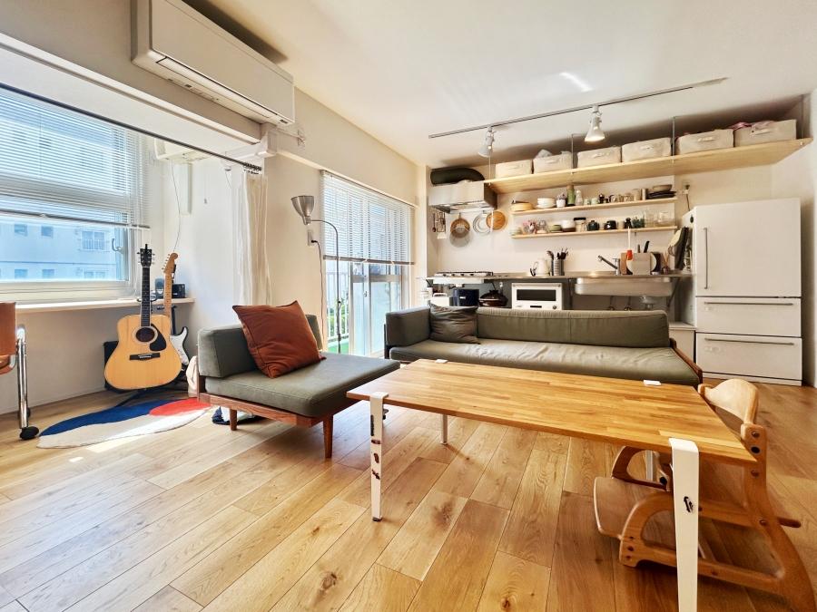 藤沢市辻堂西海岸二丁目の売買物件/リビングダイニング｜コンパクトながら上手くゾーニングされています