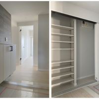 藤沢市鵠沼海岸一丁目の売買物件/玄関│収納