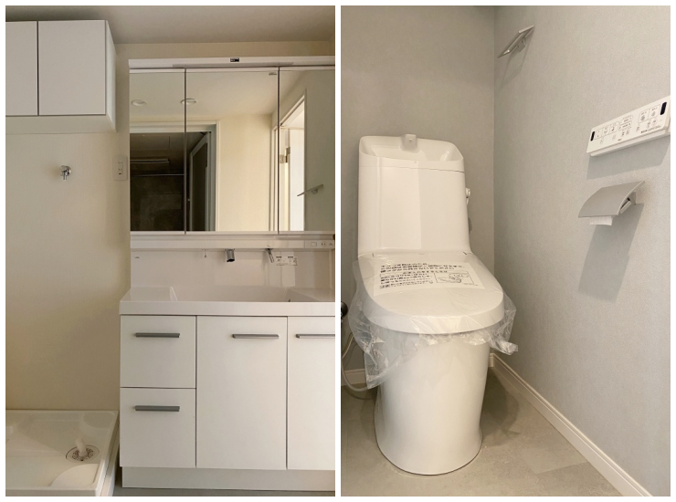 鎌倉市腰越三丁目の売買物件/洗面台│トイレ