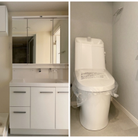 鎌倉市腰越三丁目の売買物件/洗面台│トイレ