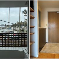 逗子市小坪五丁目の賃貸物件/バルコニー｜玄関まわり（自転車を置くならここに）