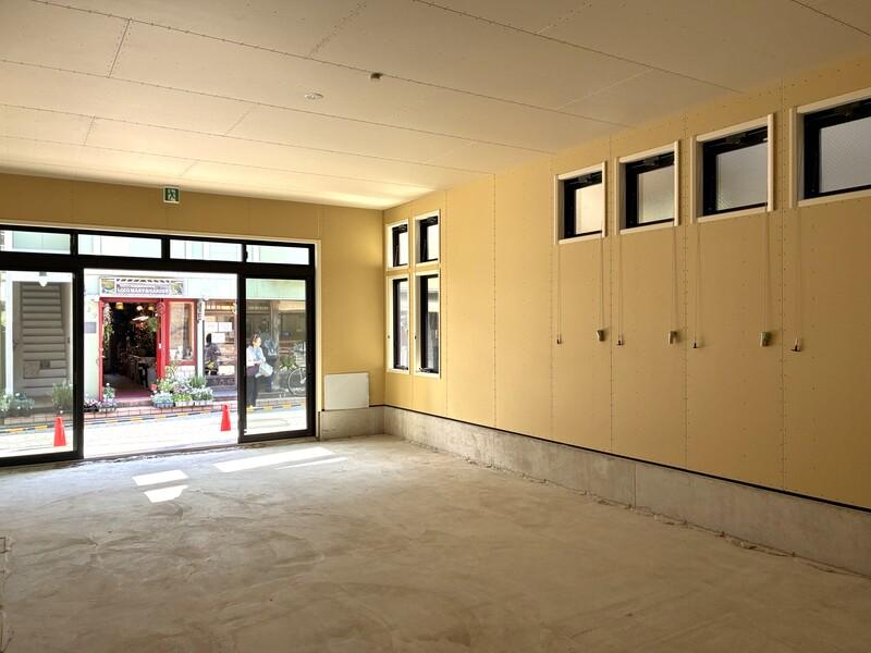 鎌倉市御成町の賃貸物件/山棟｜1階。海棟に比べると自然光があまり入らないのです