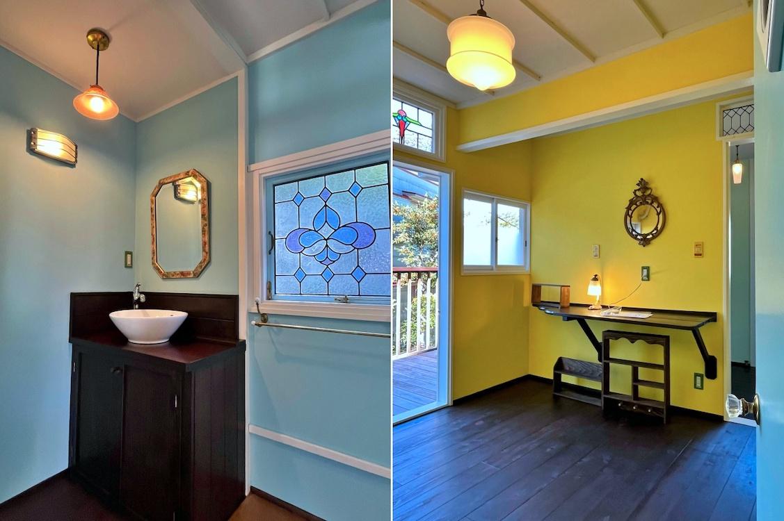 横須賀市秋谷一丁目の賃貸物件/2階の家事室と洗面化粧台｜ここは彼女のための場所