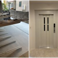 鎌倉市大町一丁目の賃貸物件/共用部（敷地の裏側から入る自転車置場｜エレベーター有）