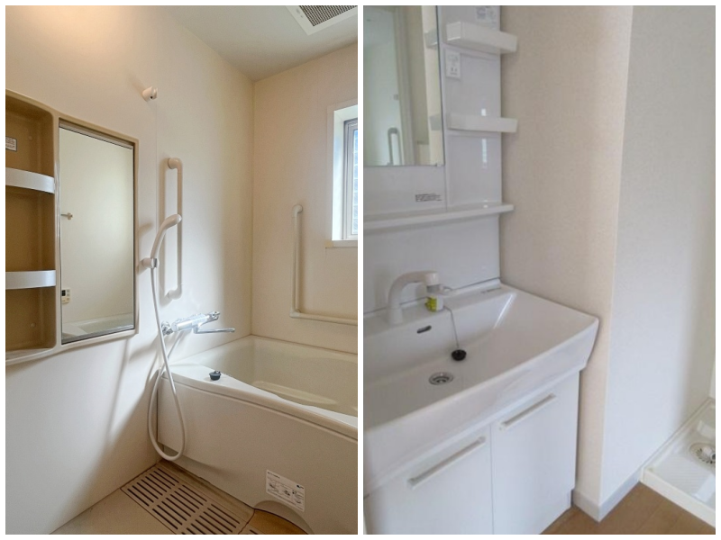 鎌倉市小町二丁目の賃貸物件/浴室│洗面台