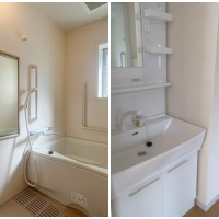 鎌倉市小町二丁目の賃貸物件/浴室│洗面台