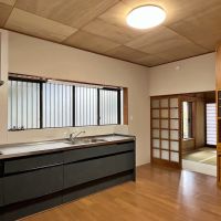 三浦市初声町和田の売買物件/キッチン｜新たしくなったシステムキッチンは大家族のごはんが作れそう