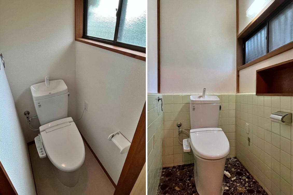 三浦市初声町和田の売買物件/トイレは各階にひつつずつあります