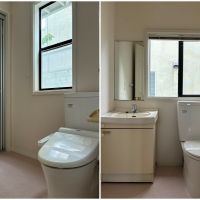 鎌倉市材木座六丁目の賃貸物件/1階のトイレ｜2階のトイレと洗面