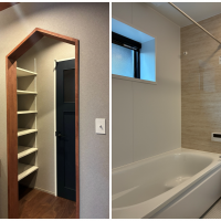 鎌倉市西鎌倉二丁目の売買物件/洗面台横のアーチが可愛い｜浴室