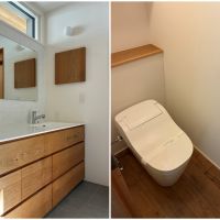 鎌倉市西御門一丁目の賃貸物件/洗面｜1階のトイレ