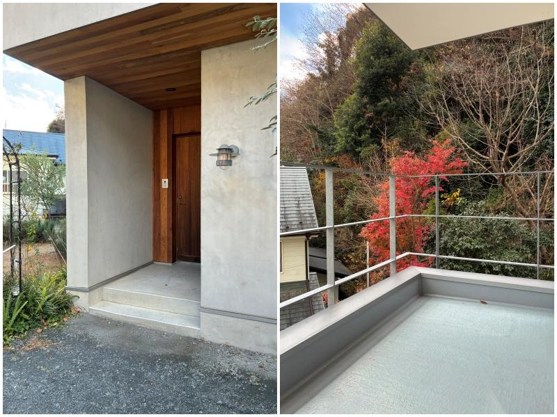 鎌倉市西御門一丁目の賃貸物件/玄関まわり｜バルコニー