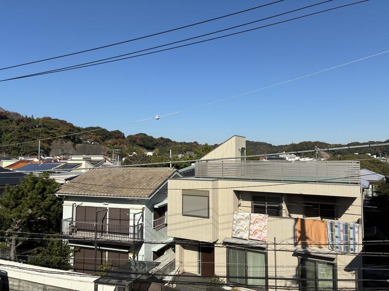 逗子市新宿二丁目の売買物件/3階の居室からの眺望