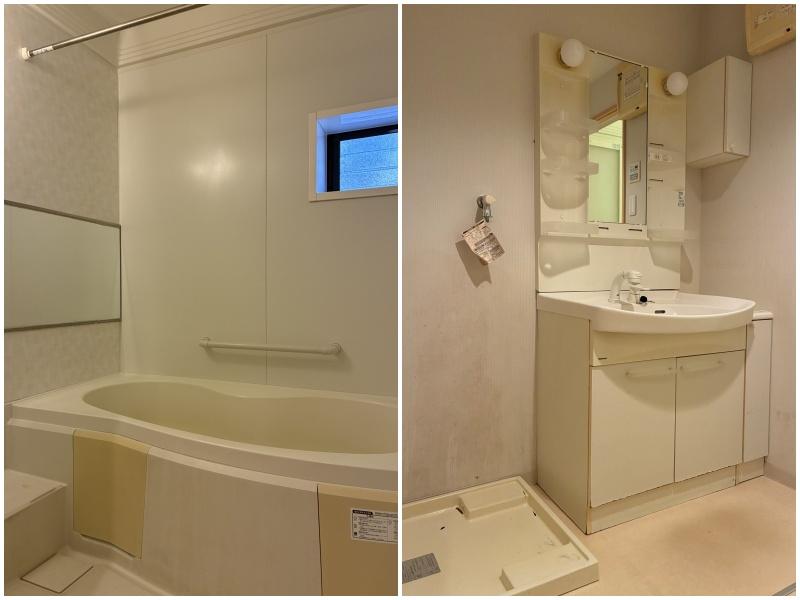 逗子市新宿二丁目の売買物件/浴室洗面は1階にあります