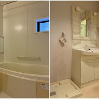 逗子市新宿二丁目の売買物件/浴室洗面は1階にあります