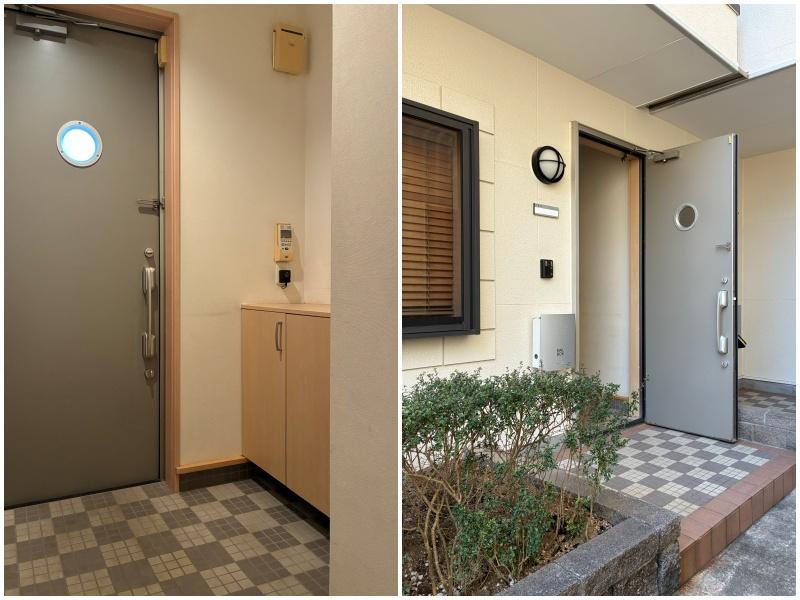 逗子市新宿二丁目の売買物件/玄関｜外からみた玄関まわり
