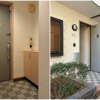 逗子市新宿二丁目の売買物件/玄関｜外からみた玄関まわり