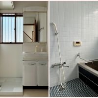 鎌倉市稲村ガ崎四丁目の賃貸物件/【1階】洗面台｜浴室（追焚機能付）