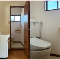 鎌倉市稲村ガ崎四丁目の賃貸物件/【2階】洗面台｜トイレ（ウォシュレット付）